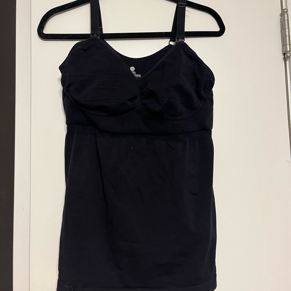 Kindred Bravely Black Nursing Tank - XL Busty